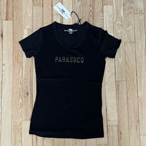 Parasuco Basic Logo T-Shirt Nwt